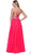 Nox Anabel - 8153 Strapless Bejeweled Bodice Long Evening Dress Special Occasion Dress XS / Fuchsia