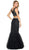 Nox Anabel - 8156 Embellished Halter Crop-Top Two Piece Evening Gown Special Occasion Dress