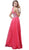 Nox Anabel - 8157 Embellished Halter Neck A-Line Dress Special Occasion Dress
