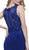 Nox Anabel - 8258 Embroidered V-neck Sheath Dress Special Occasion Dress