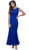 Nox Anabel - 8259 Sleeveless Beaded Mesh Long Dress Special Occasion Dress XS / Royal Blue