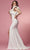 Nox Anabel Bridal E467W - Ruffle Draped Bridal Dress Bridal Dresses