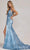 Nox Anabel C1197 - Embellished High Slit Prom Gown Pageant Dresses