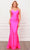 Nox Anabel C420 - Bodycon Sleeveless Gown Special Occasion Dress 2 / Fuchsia