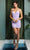 Nox Anabel C722 - V-Neck Sheath Cocktail Dress Cocktail Dresses 00 / Lavender
