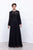 Nox Anabel Cap Sleeve Illusion Lattice Gown 5149 CCSALE 4XL / Black