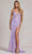 Nox Anabel D1157 - Embellished Lace Prom Dress Pageant Dresses 00 / Lilac