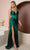 Nox Anabel E1047 - Pleated Deep V-Neck Evening Dress Evening Dresses