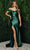 Nox Anabel E1048 - Cold Shoulder Pleated Evening Gown Evening Gown
