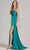 Nox Anabel E1068 - Cowl Strappy Prom Dress Evening Dresses 00 / Emerald