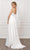 Nox Anabel - E484 Plunging V Neck A-Line Dress Wedding Dresses