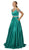 Nox Anabel - Embellished Sweetheart Pleated Ballgown R224 - 2 pcs Green In Size M and XL Available CCSALE XL / Green