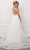 Nox Anabel - F485 Beaded Lace Deep V Neck Trumpet Dress Evening Dresses