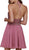 Nox Anabel - G657 Applique Halter Neck A-line Dress Special Occasion Dress