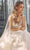 Nox Anabel JE947 - V Neck Bridal Gown with Shoulder Sash Wedding Dresses