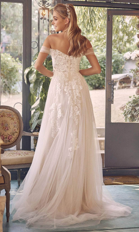 Nox Anabel JE953 - Classic Off Shoulder A-line Gown