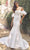 Nox Anabel JE966 - Strapless Puffy Sculpted Gown Bridal Dresses 4 / White
