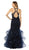 Nox Anabel - M189 Beaded Lace High Halter Tulle Mermaid Gown Special Occasion Dress