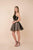 Nox Anabel - M659 Two Piece Halter Dotted A-line Dress Homecoming Dresses