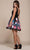 Nox Anabel Q606 - Classic Mini Floral Printed Dress Special Occasion Dress