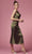 Nox Anabel R1027 - Tea Length Cowl Cocktail Dress Cocktail Dresses