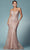 Nox Anabel R282-1 - Lace Applique Mermaid Prom Dress Prom Dresses 2 / Rosegold