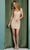 Nox Anabel R758 - V-Neck Sleeveless Cocktail Dress Cocktail Dresses 00 / Rose Gold