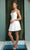 Nox Anabel R759 - Sleeveless Satin Cocktail Dress Cocktail Dress 00 / White