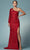 Nox Anabel S1013 - Sequin Cutout Ornate Evening Dress Prom Dresses 2 / Red