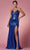 Nox Anabel S1016 - Foliage Sequin Prom Dress Prom Dresses 2 / Royal Blue