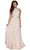 Nox Anabel - Sleeveless Halter Ribbon Waist A-Line Dress Y102 CCSALE