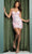 Nox Anabel - Spaghetti Strap Sequin Cocktail Dress E712 Cocktail Dresses 2 / Blush Multi