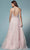 Nox Anabel T1009 - Embroidered V-back Long Dress Prom Dresses