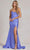 Nox Anabel T1139 - Sweetheart Evening Dress with Slit Evening Dresses 00 / Lavender