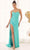 Nox Anabel T1140 - Sweetheart Ruched Evening Gown Evening Dresses 00 / Atlantic Blue