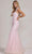 Nox Anabel T1208 - Sleeveless Feather Detailed Dress Prom Dresses