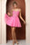 Nox Anabel T724 - Illusion Bodice Cocktail Dress Cocktail Dress 00 / Fuchsia