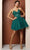 Nox Anabel T743 - Sleeveless Deep V-neck Short Dress Cocktail Dress
