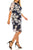 Phase Seven CHE031101 - Floral Elbow Sleeves Day Dress Special Occasion Dress