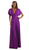 Poly USA - 7022 Long Convertible Twist and Tie Jersey Dress Special Occasion Dress XS / Lavender