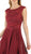 Poly USA - 8254 Cap Sleeve Embroidered Illusion Chiffon Gown Special Occasion Dress