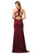 Poly USA - 8296 High Halter Strappy Trumpet Gown Special Occasion Dress