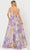Poly USA 8346 - Two-Toned Glitter A-Line Prom Dress Prom Dresses