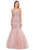 Poly USA - 8352 Embellished Sweetheart Trumpet Gown Prom Dresses XS / Mauve