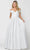 Poly USA 8380 - Cold Shoulder A-Line Bridal Gown Bridal Dresses