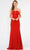 Poly USA 8488 - Strapless V-Neck Formal Dress Prom Dresses
