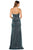 Poly USA - 8490 Glitter Strapless Trumpet Gown Evening Dresses
