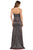 Poly USA - 8490 Glitter Strapless Trumpet Gown Evening Dresses