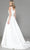 Poly USA 8518 - Scoop Neck A-Line Bridal Gown Bridal Dresses