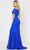Poly USA 8596 - Off-shoulder Sweetheart Neckline Long Gown Mother of the Bride Dresess
